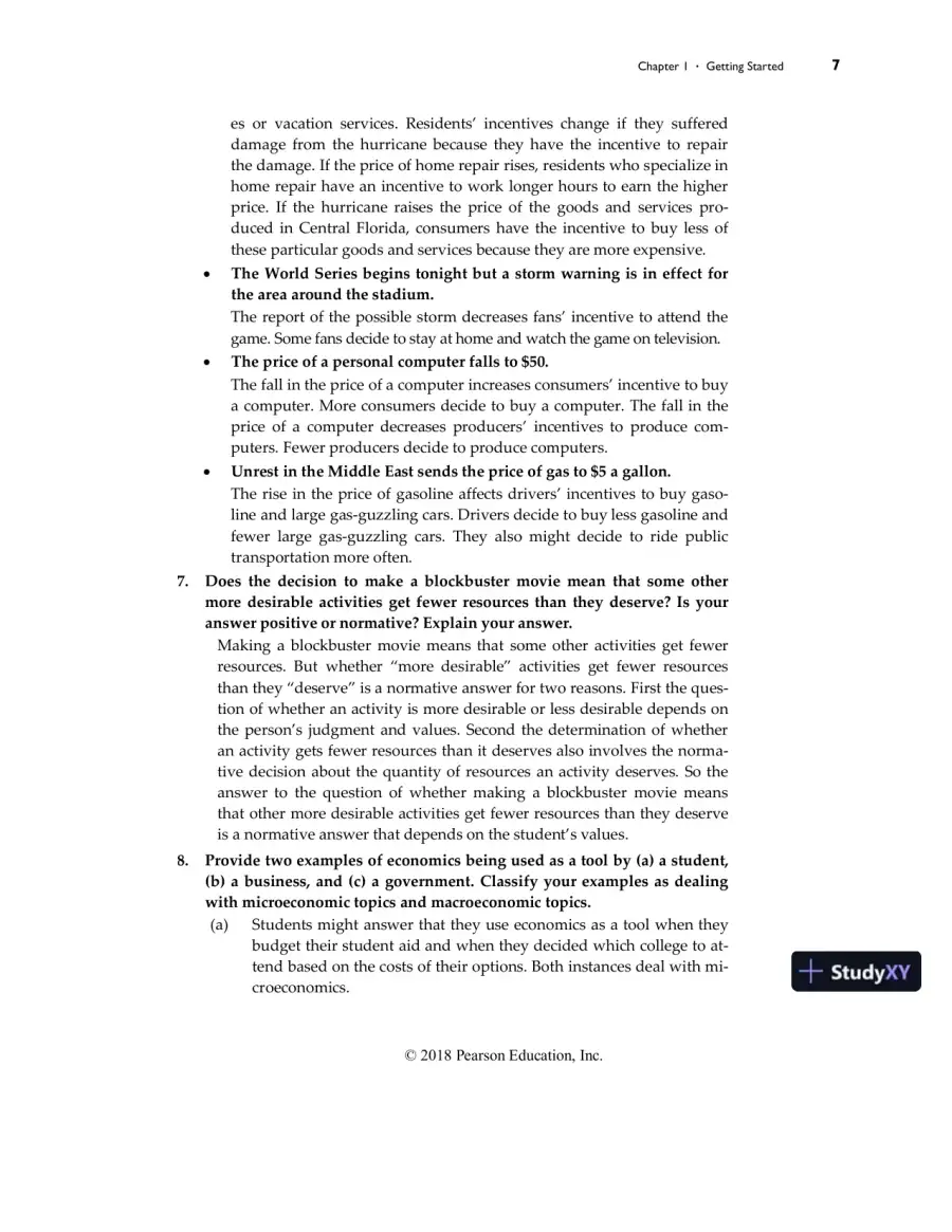 Solution Manual for Essential Foundations of Economics, Global Edition, 7th Edition, page 8
