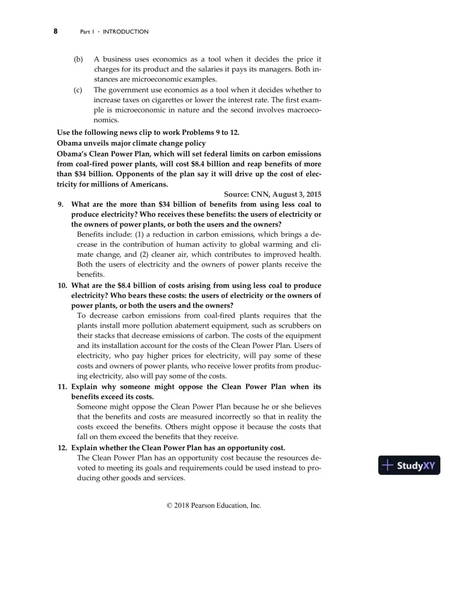 Solution Manual for Essential Foundations of Economics, Global Edition, 7th Edition, page 9