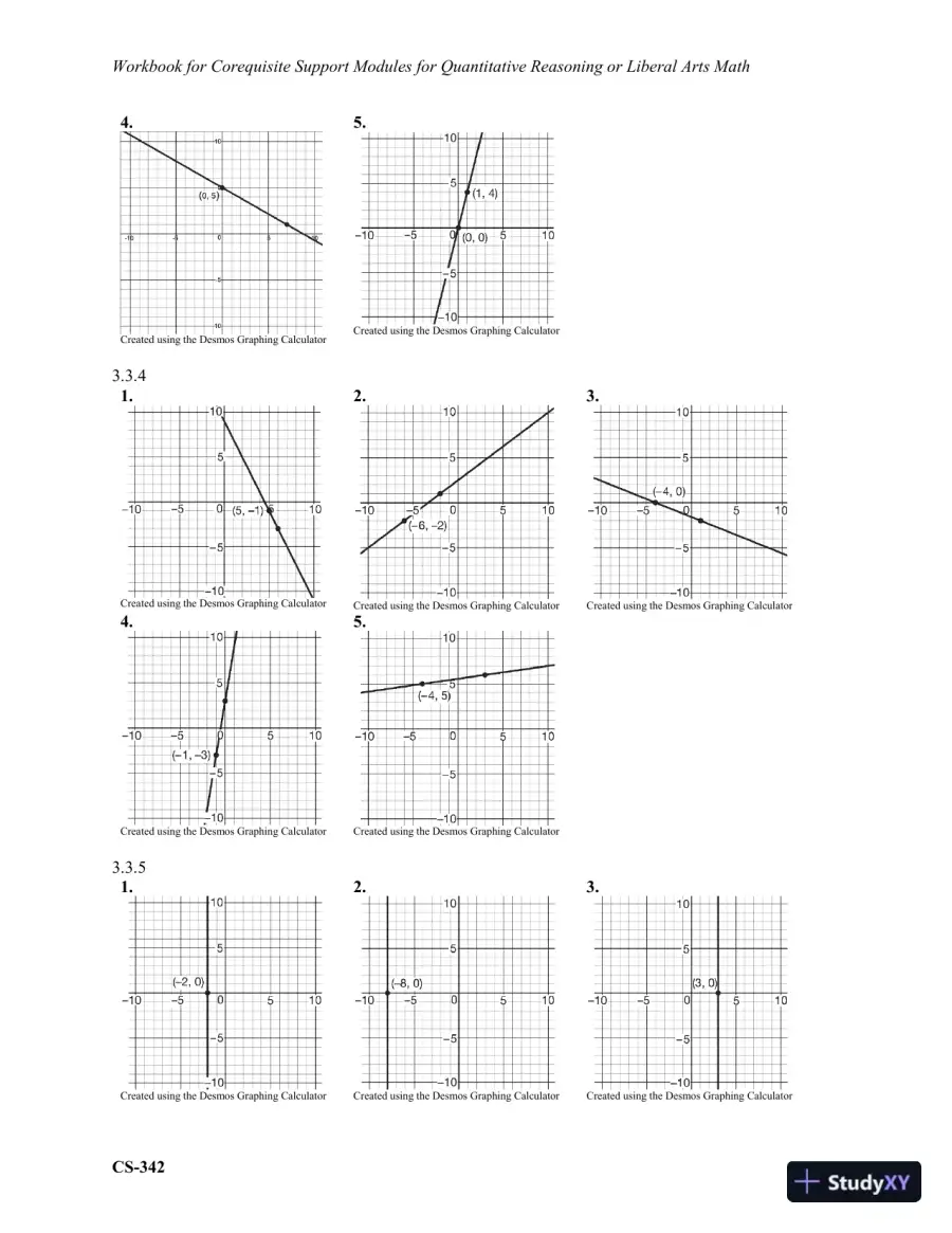 Solution Manual for Corequisite Support Modules for Quantitative Reasoning or Liberal Arts Math, page 11