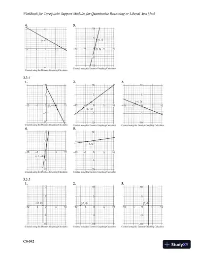 Solution Manual for Corequisite Support Modules for Quantitative Reasoning or Liberal Arts Math - Page 11 preview image