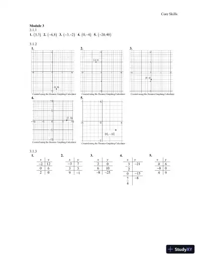 Solution Manual for Corequisite Support Modules for Quantitative Reasoning or Liberal Arts Math - Page 8 preview image