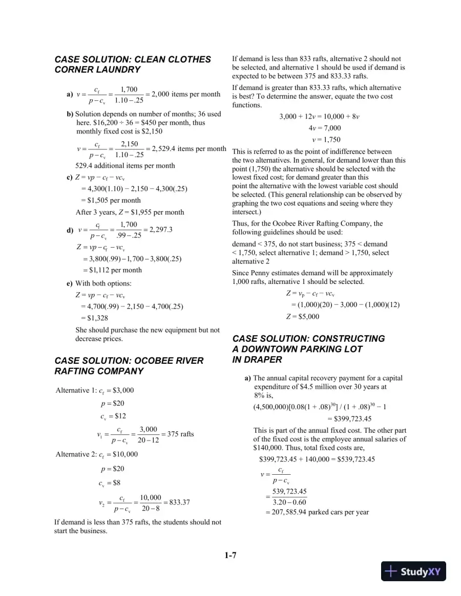Solution Manual For Introduction To Management Science, 12th Edition, page 10