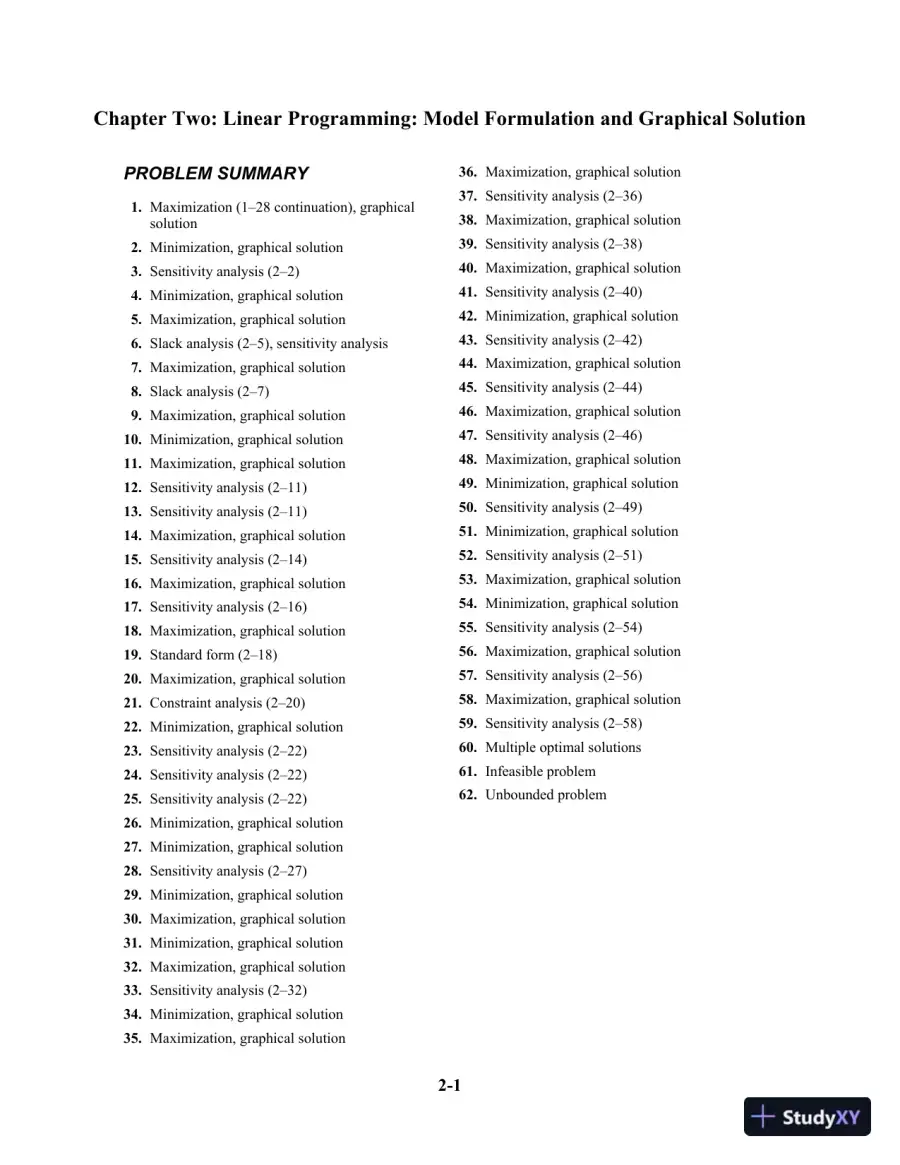 Solution Manual For Introduction To Management Science, 12th Edition, page 12