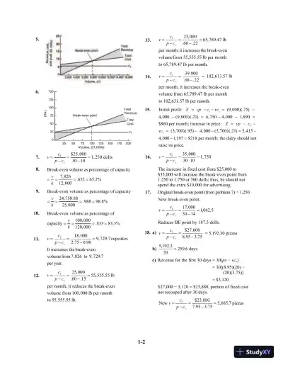 Solution Manual For Introduction To Management Science, 12th Edition - Page 5 preview image