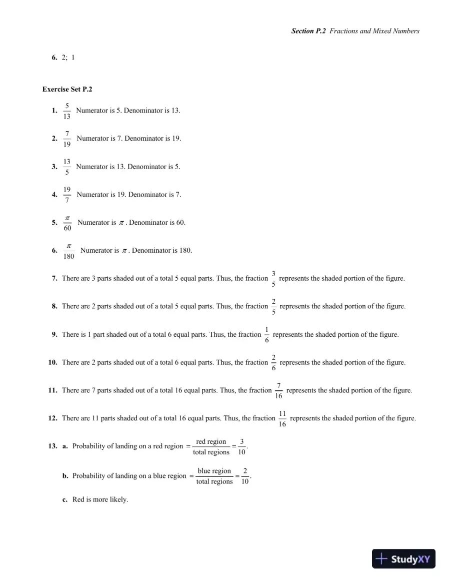Solution Manual for Pathways to College Mathematics, 2nd Edition, page 12
