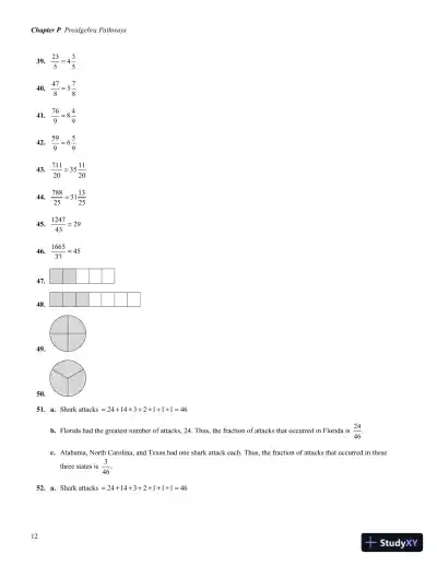 Solution Manual for Pathways to College Mathematics, 2nd Edition - Page 15 preview image