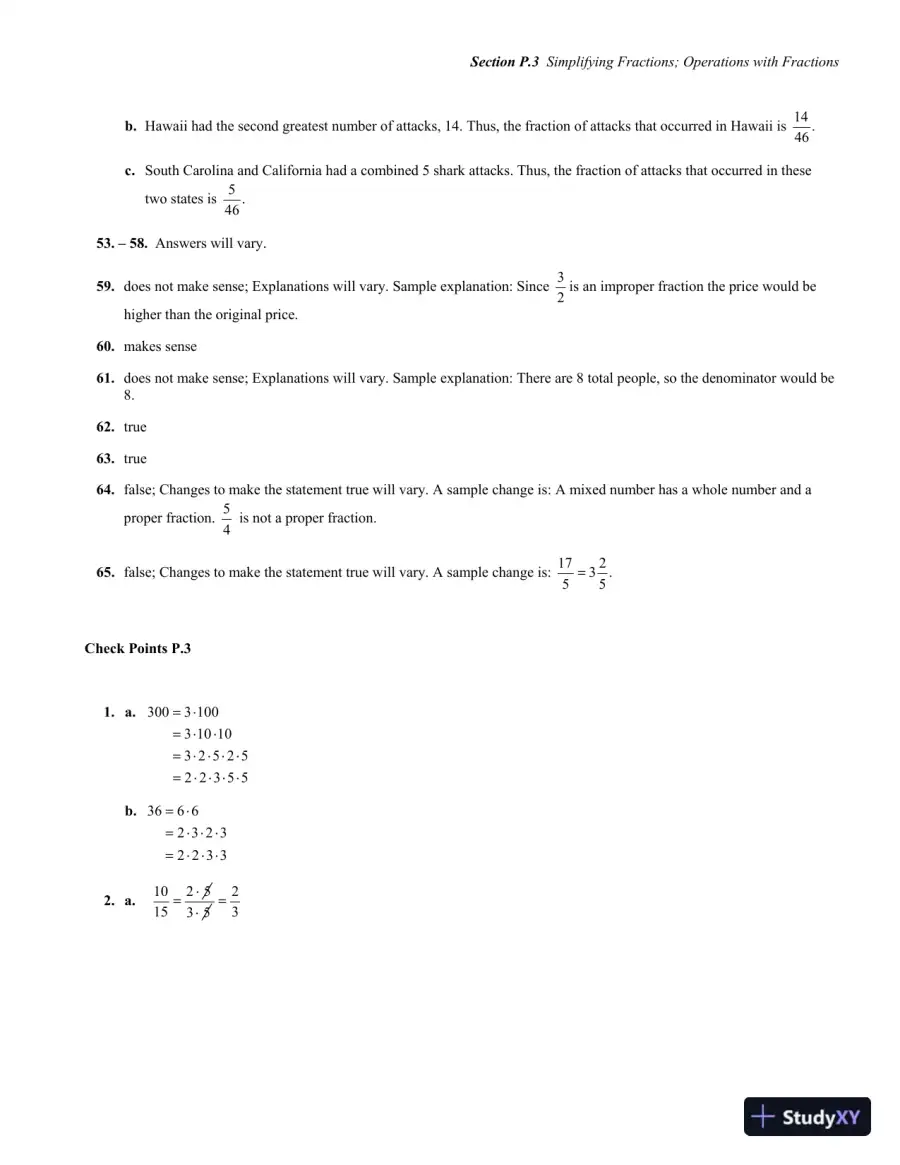 Solution Manual for Pathways to College Mathematics, 2nd Edition, page 16