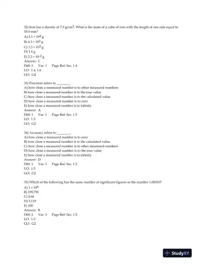 Chemistry: The Central Science, 13th Edition Test Bank - Page 10 preview image
