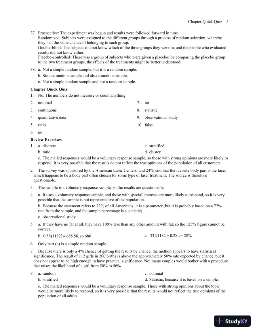Solution Manual for Biostatistics for the Biological and Health Sciences, 2nd Edition, page 10