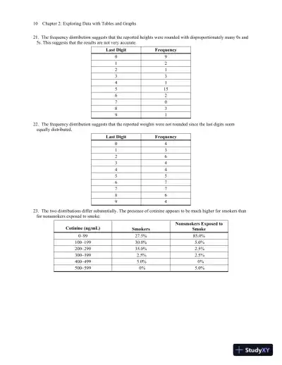 Solution Manual for Biostatistics for the Biological and Health Sciences, 2nd Edition - Page 15 preview image