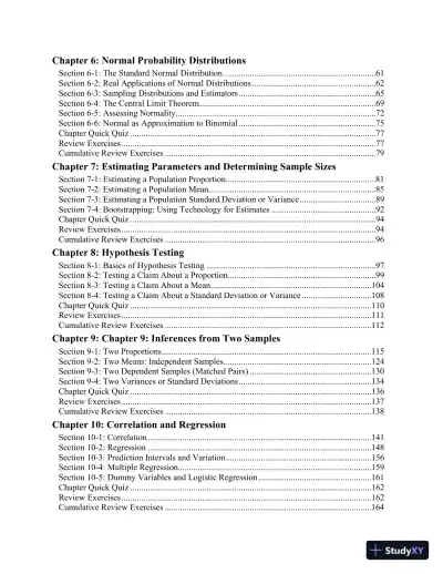 Solution Manual for Biostatistics for the Biological and Health Sciences, 2nd Edition - Page 4 preview image