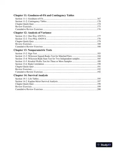 Solution Manual for Biostatistics for the Biological and Health Sciences, 2nd Edition - Page 5 preview image