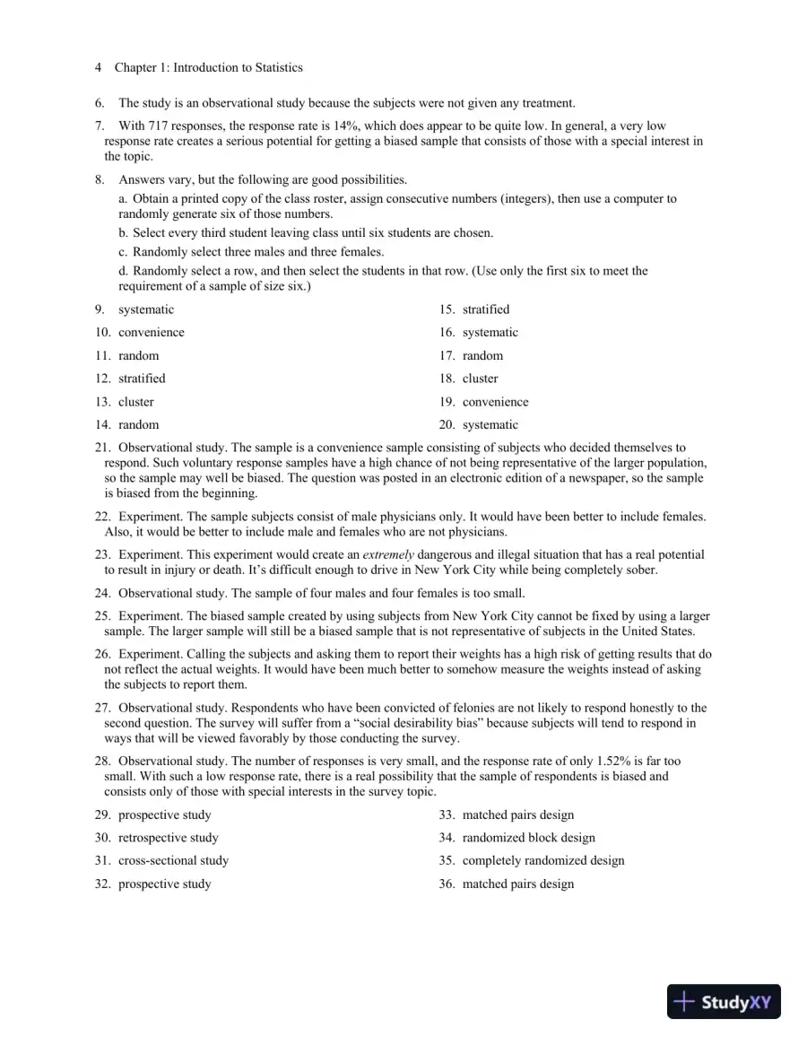 Solution Manual for Biostatistics for the Biological and Health Sciences, 2nd Edition, page 9