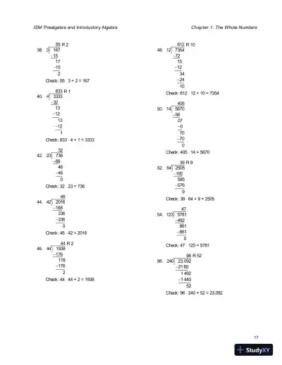 Solution Manual for Prealgebra and Introductory Algebra, 5th Edition - Page 20 preview image