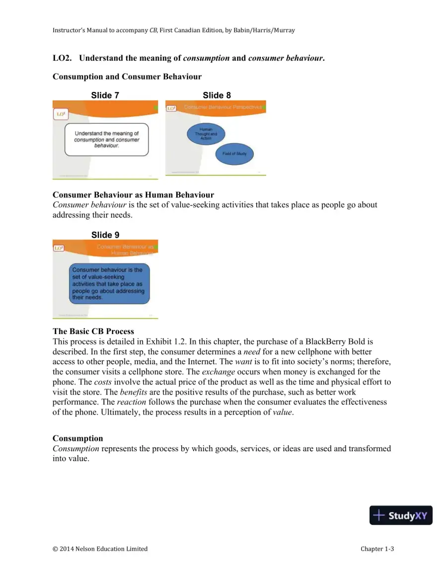 CB, First Canadian Edition Solution Manual, page 4