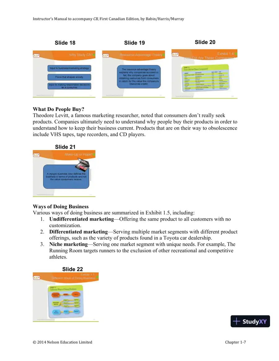 CB, First Canadian Edition Solution Manual, page 8