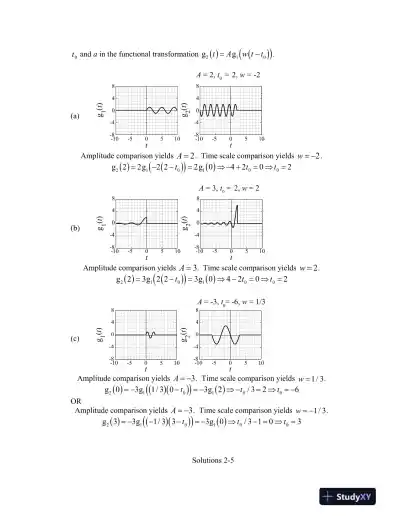Solution Manual for Signals and Systems, 3rd Edition - Page 6 preview image