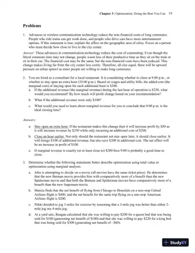 Solution Manual for Economics, 2nd Edition - Page 21 preview image