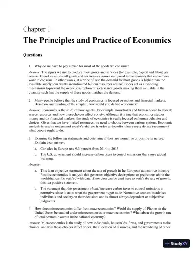 Solution Manual for Economics, 2nd Edition - Page 3 preview image
