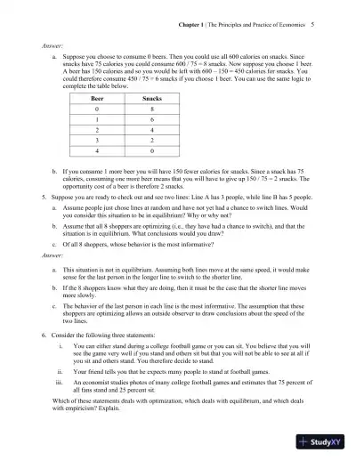 Solution Manual for Economics, 2nd Edition - Page 7 preview image