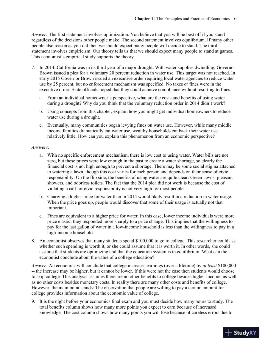 Solution Manual for Economics, 2nd Edition, page 8