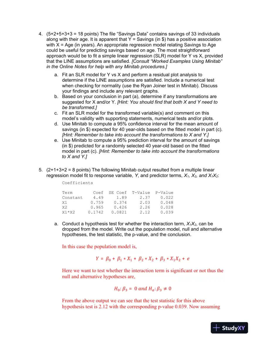 STAT 501 Mid-Term Exam 2 Spring 2015, page 4