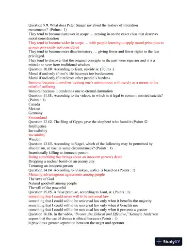 PHI 208 Final Exam - Page 3 preview image