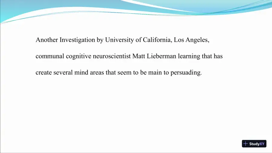 Two Previous Research Studies On Persuasion - Internet Advertising Research Study, page 3