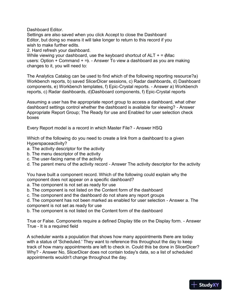 COG170 Cogito Epic Training Fundamentals Practice Exam with Answers (220 Solved Questions), page 4