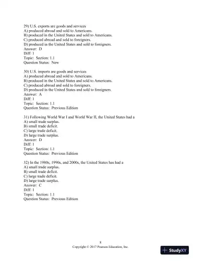Macroeconomics 9th Edition Test Bank - Page 9 preview image