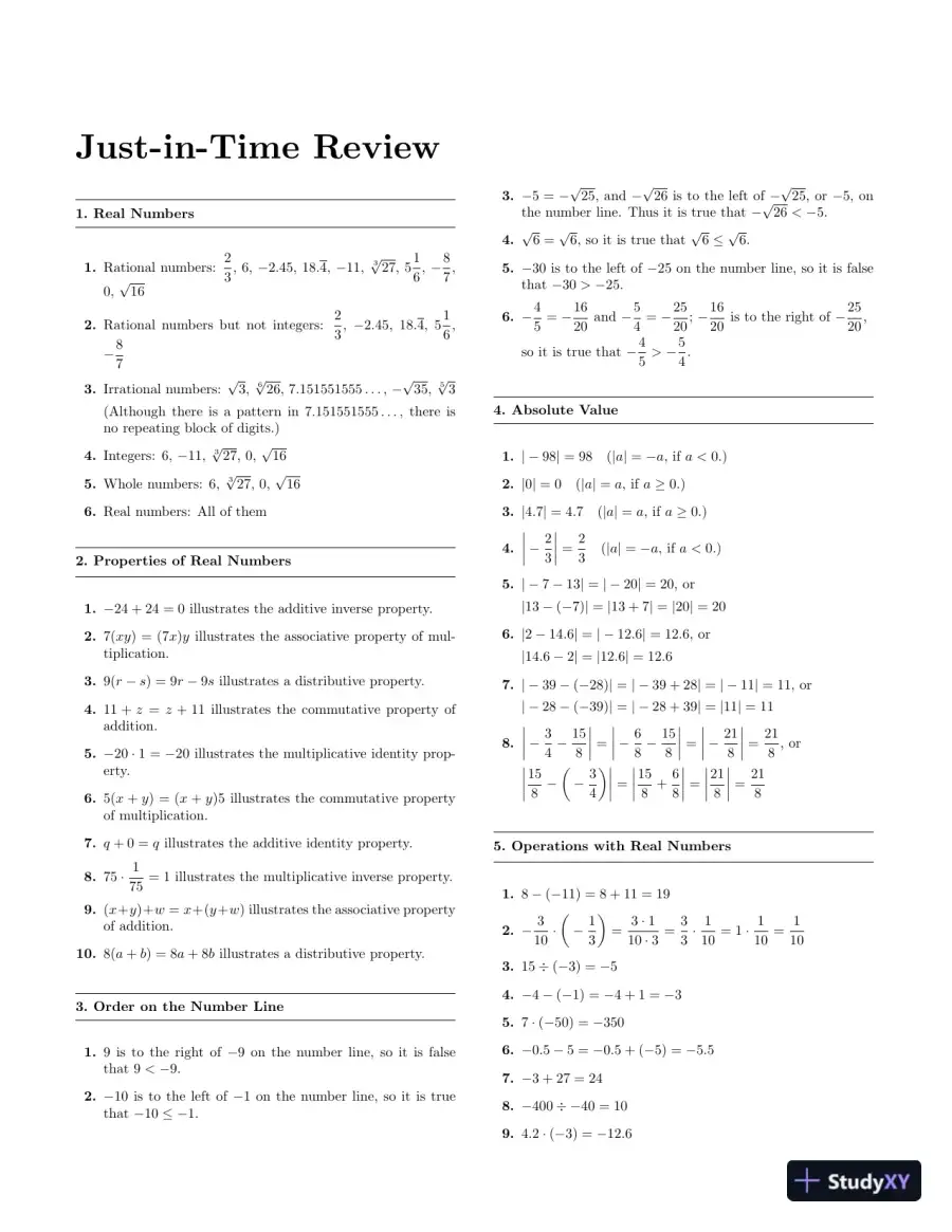 Solution Manual for Precalculus: Graphs and Models, A Right Triangle Approach, 6th Edition, page 4