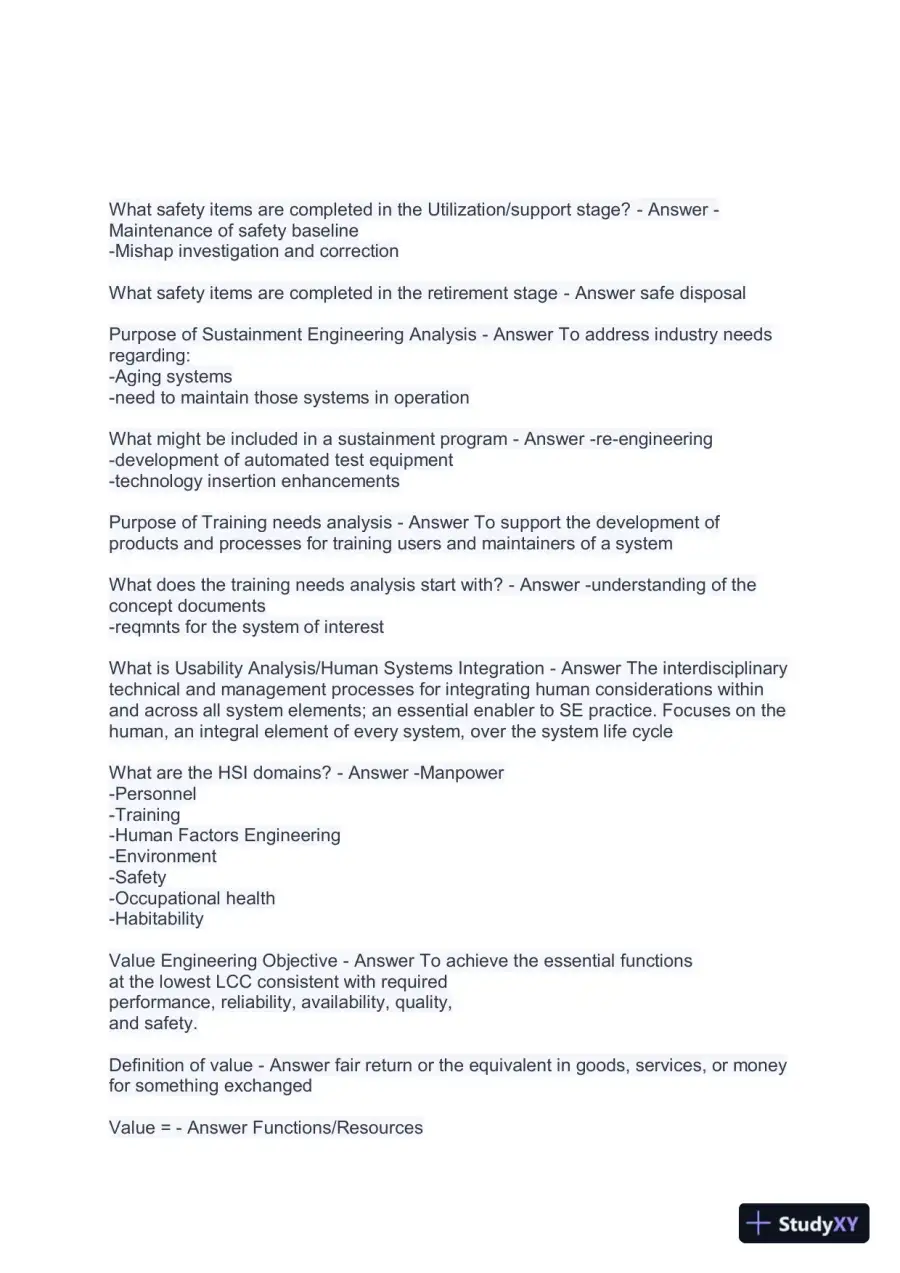 INCOSE Management CSEP Test With Answers (303 Solved Questions), page 6