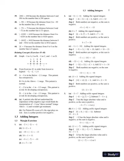 Solution Manual for Prealgebra, 6th Edition - Page 13 preview image