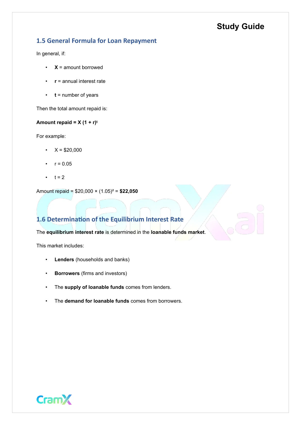 Economics - Capital Market - Page 3 preview image
