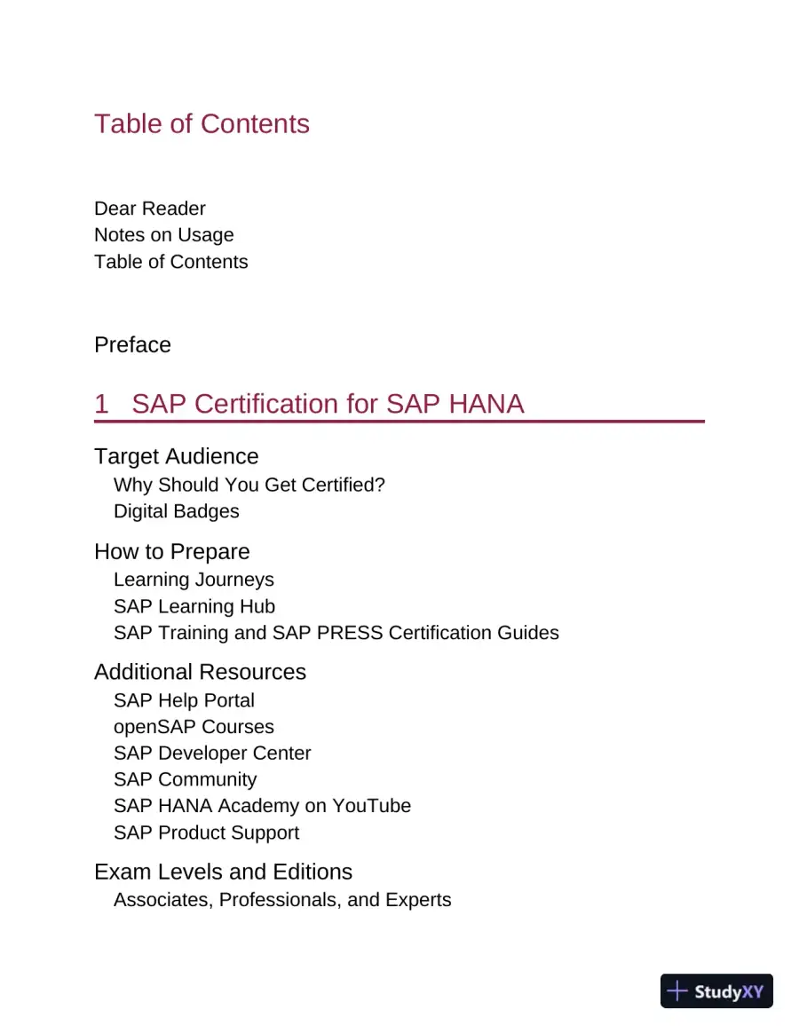 SAP HANA 2.0 Certification Guide: Technology Associate Exam (2021), page 10