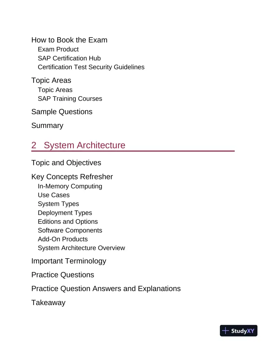 SAP HANA 2.0 Certification Guide: Technology Associate Exam (2021), page 12
