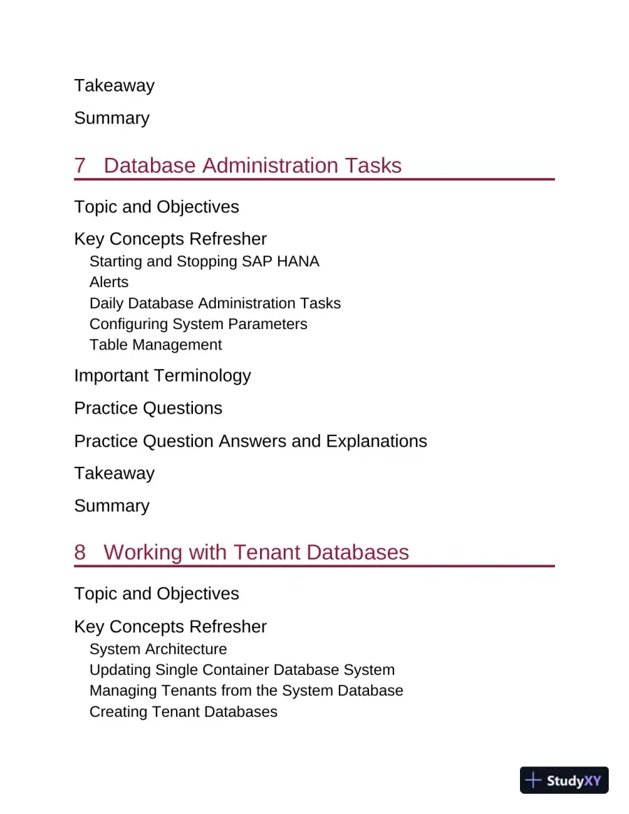 SAP HANA 2.0 Certification Guide: Technology Associate Exam (2021), page 16