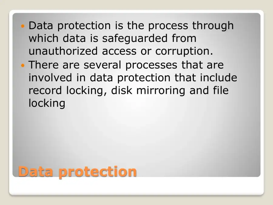 Data Protection Controls, page 2