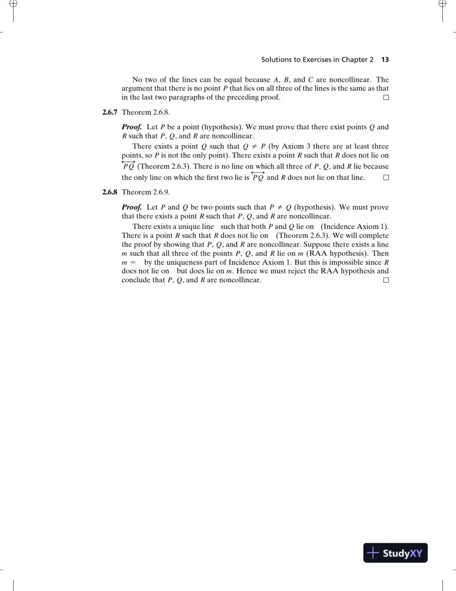 Solution Manual for Foundations of Geometry, 2nd Edition, page 16