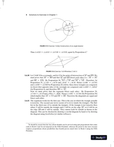 Solution Manual for Foundations of Geometry, 2nd Edition - Page 7 preview image