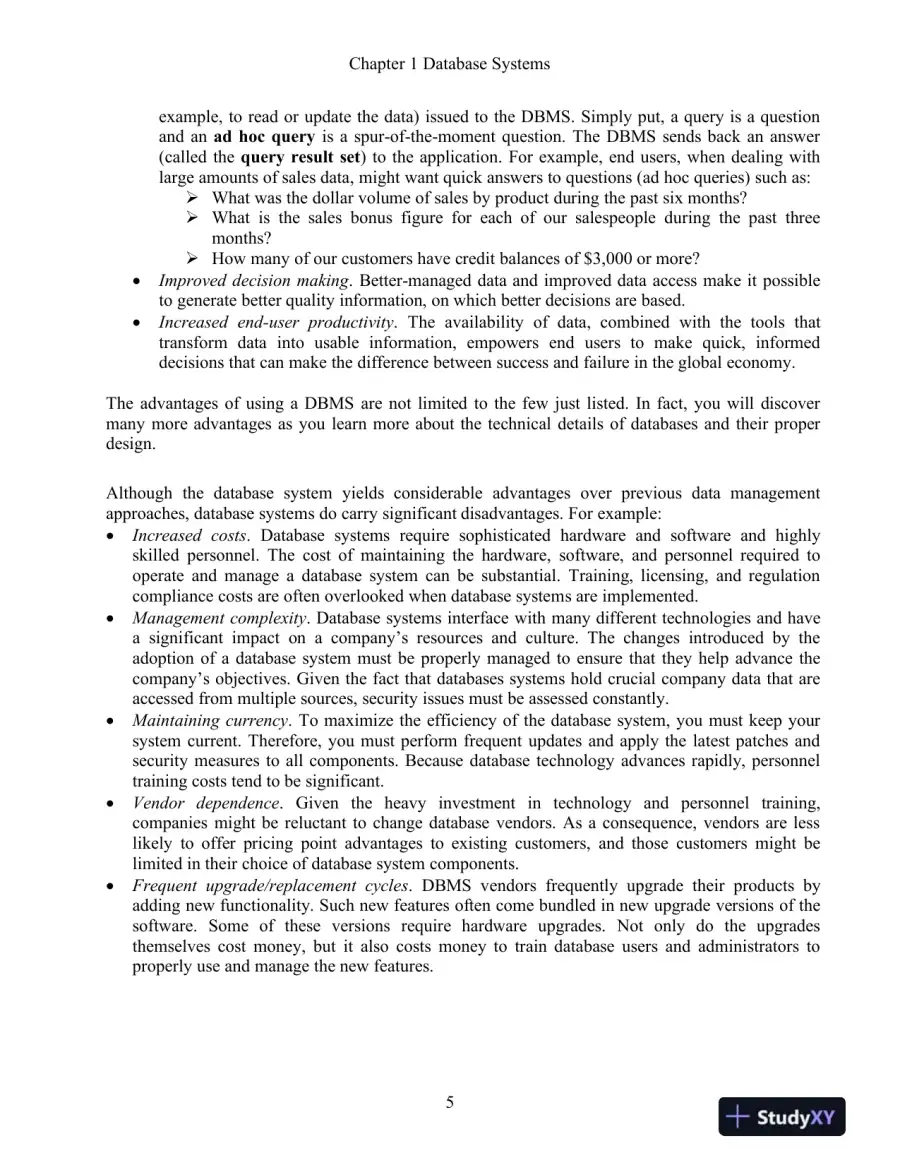 Solution Manual For Database Systems: Design, Implementation, and Management, 13th Edition, page 6