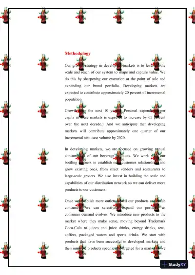 ITGD4105.101 : Information Technology Planning and Management plan about Coca-Cola Company - Page 12 preview image