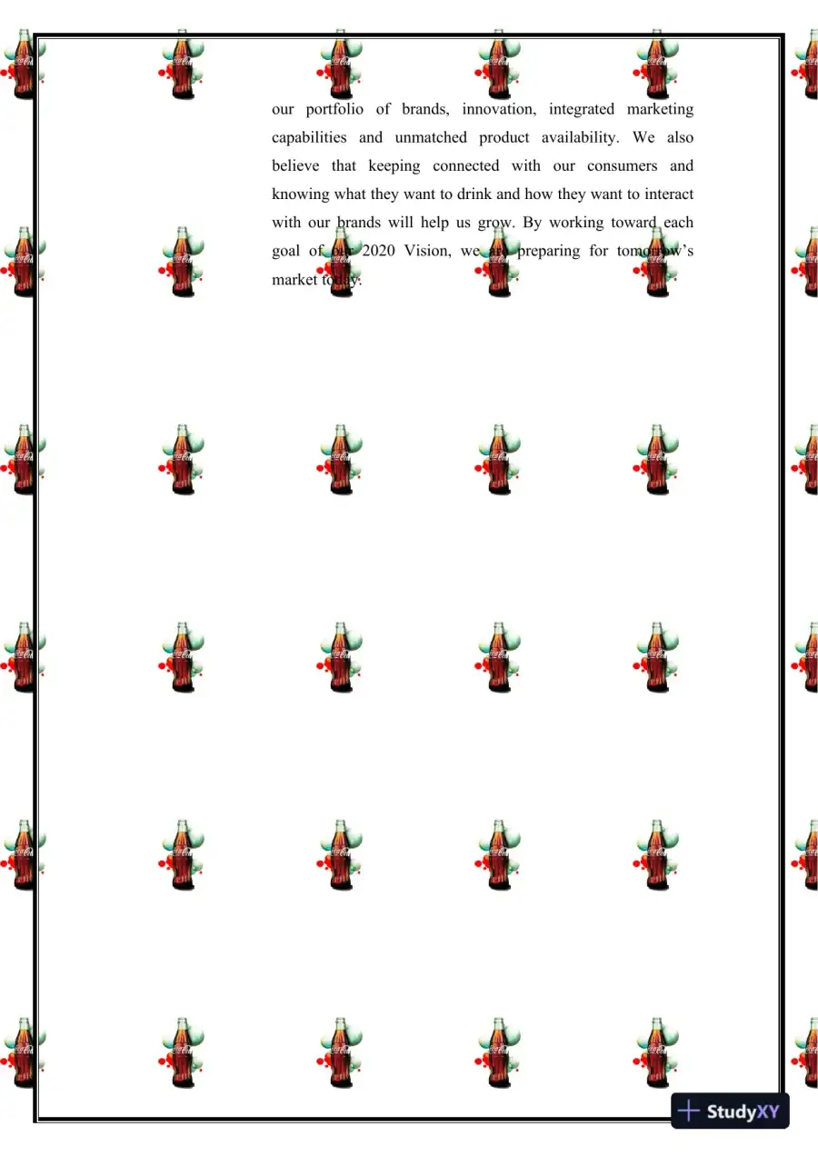 ITGD4105.101 : Information Technology Planning and Management plan about Coca-Cola Company, page 9