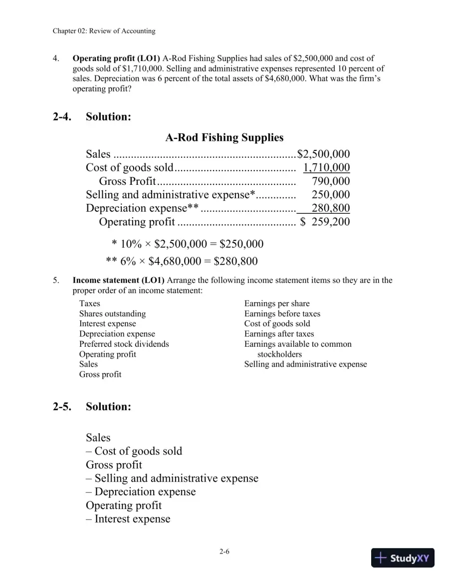 Corporate Finance Foundations Global Edition Solution Manual, page 11