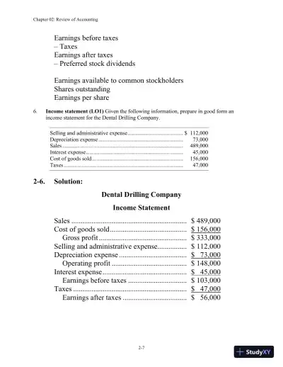 Corporate Finance Foundations Global Edition Solution Manual - Page 12 preview image