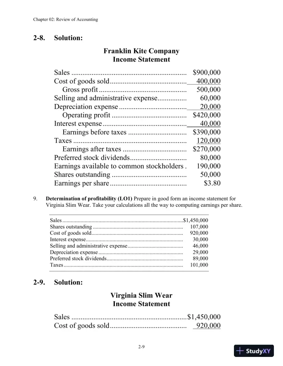 Corporate Finance Foundations Global Edition Solution Manual, page 14