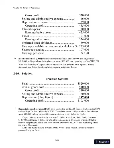 Corporate Finance Foundations Global Edition Solution Manual - Page 15 preview image