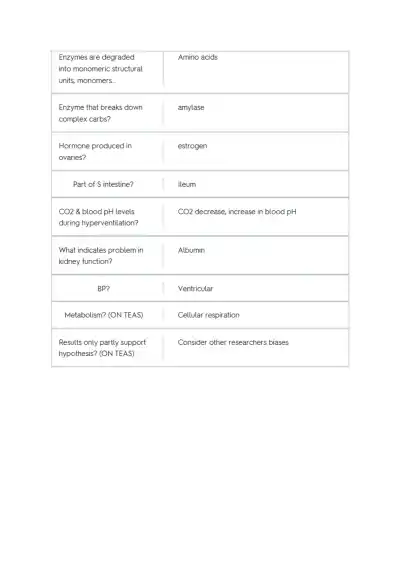 Teas Science Flashcards Quizlet - Page 7 preview image