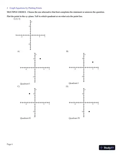 Test Bank for Algebra and Trigonometry Enhanced with Graphing Utilities , 7th Edition - Page 7 preview image