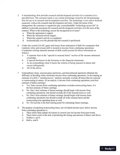 Solution Manual for Financial Reporting and Analysis, 6th Edition - Page 27 preview image